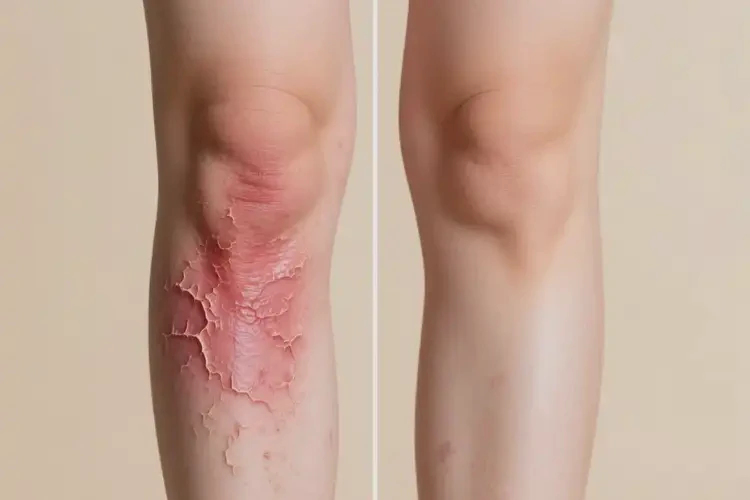 女性小腿上經(jīng)常長濕疹可以治好嗎(圖4)