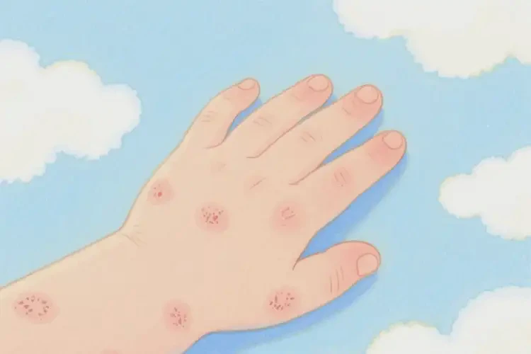 小兒手上偶爾起濕疹可以治好嗎(圖3)