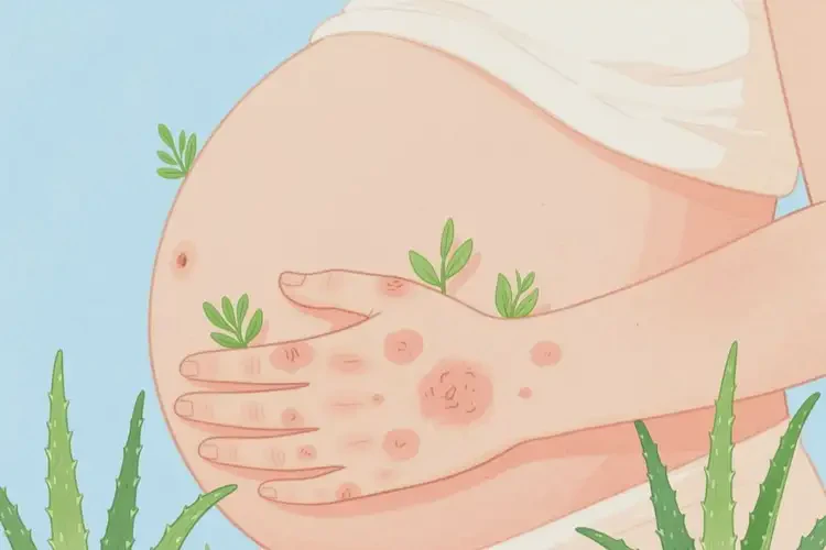 孕妇身上容易长湿疹可以治好吗(图3)