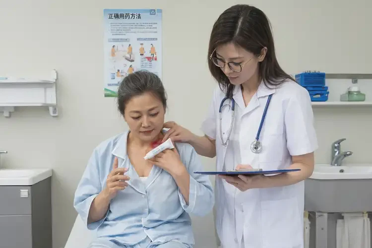 產(chǎn)婦脖子有濕疹可以治好嗎(圖4)