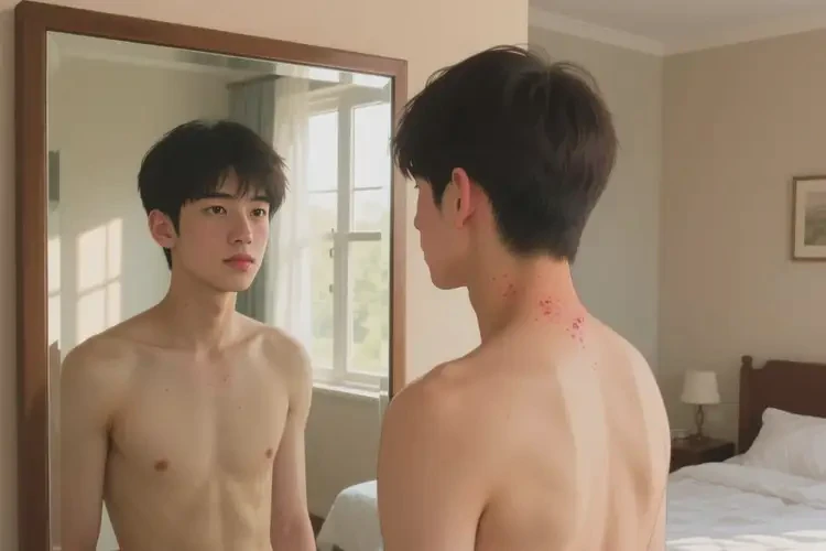 男生脖子容易起湿疹不管它会自己痊愈吗(图1)