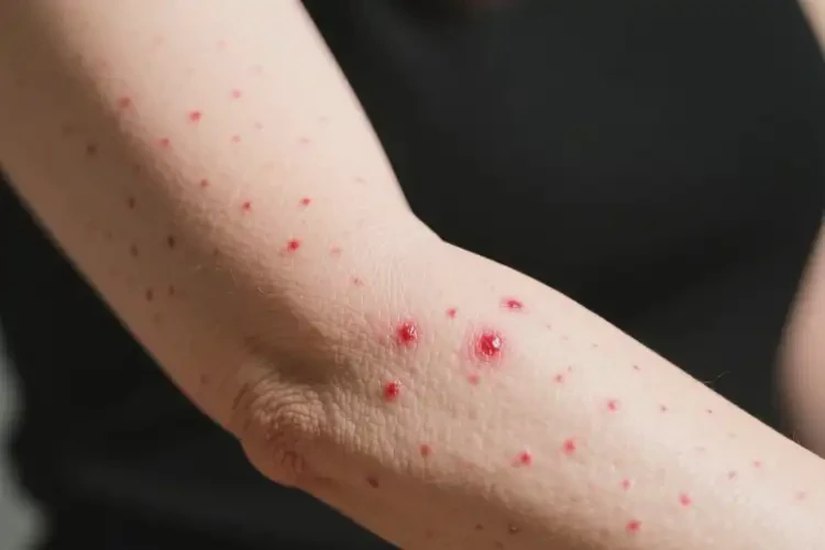 女人手臂上偶爾起濕疹可不可以根治(圖2)