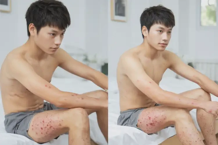 男生大腿偶爾起濕疹可以治好嗎(圖1)