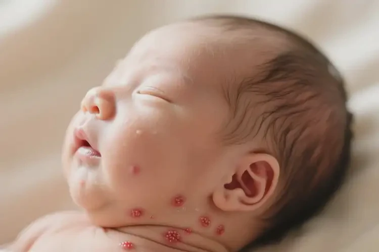 新生儿脖子上经常长湿疹可以治好吗(图4)