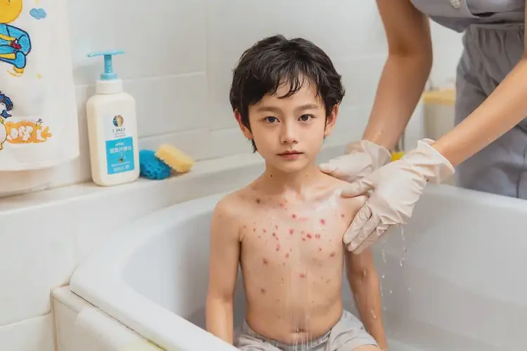 小兒大腿上偶爾長(zhǎng)濕疹可不可以徹底自愈(圖2)