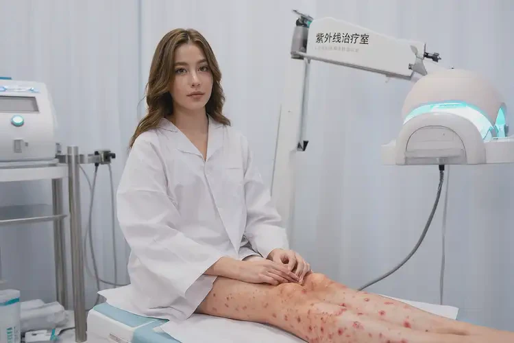 女性大腿長濕疹可以治好嗎(圖2)