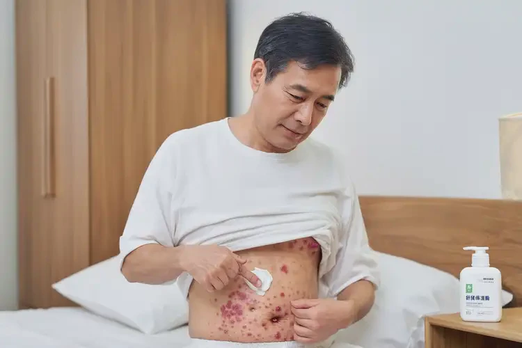 男性肚子經(jīng)常長濕疹可以治好嗎(圖2)