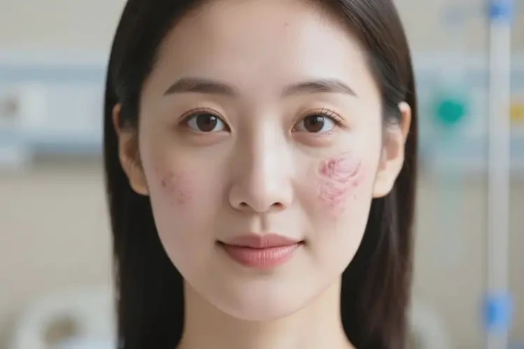 女生臉上出現(xiàn)濕疹可以治好嗎(圖4)