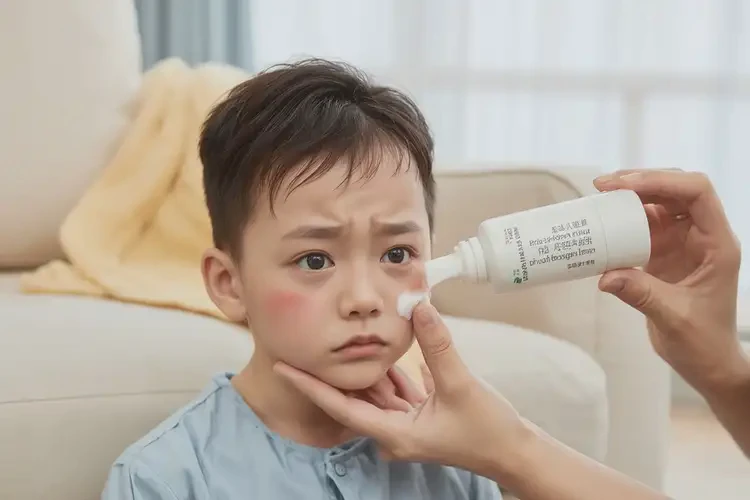 儿童脸上出现湿疹可以治好吗(图3)