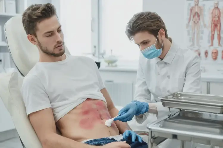 青年人肚子上經(jīng)常起濕疹可以治好嗎(圖3)