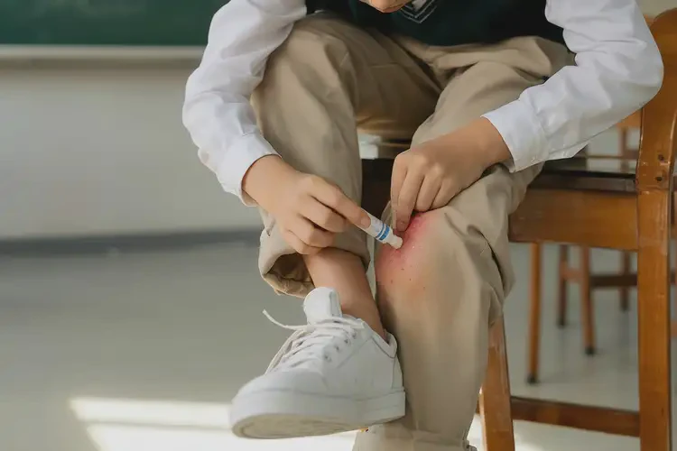 中學(xué)生腳上容易長(zhǎng)濕疹可以治好嗎(圖3)