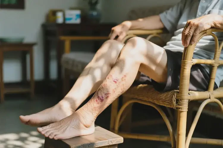 老人小腿上经常起湿疹可以治好吗(图2)