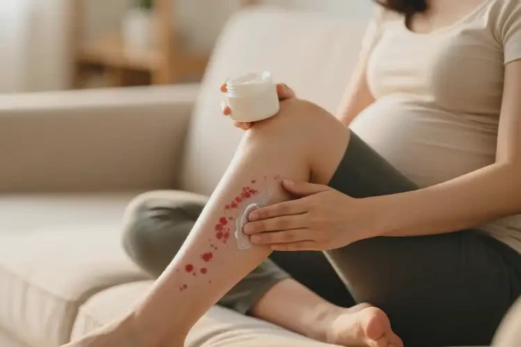 孕婦小腿上起濕疹可以治好嗎(圖3)