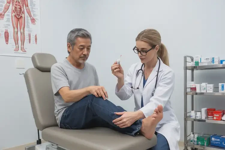 男人腳上出現(xiàn)濕疹可以治好嗎(圖3)