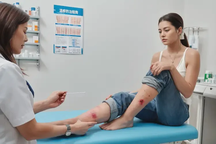 女性小腿上容易長濕疹可以治好嗎(圖4)