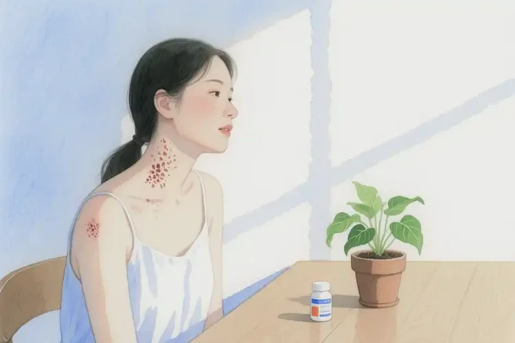 女人脖子容易起濕疹可不可以根治(圖2)