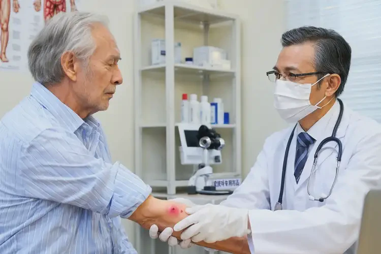 老年人全身起湿疹能彻底自愈吗(图1)