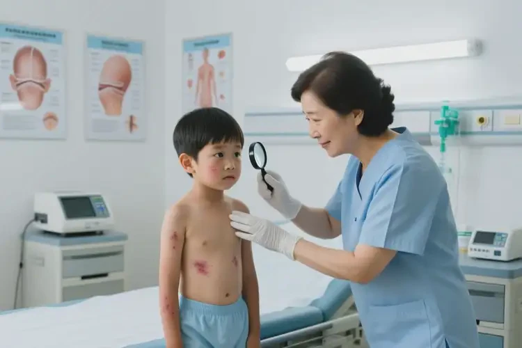 儿童全身容易起湿疹可以治好吗(图1)