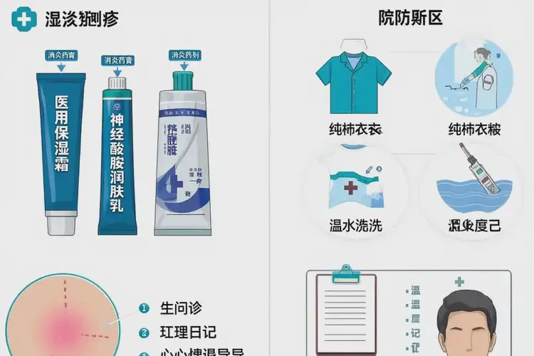 產(chǎn)婦大腿上偶爾長濕疹可以治好嗎(圖1)