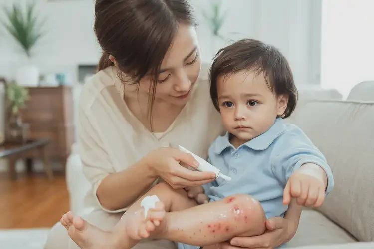 幼儿小腿容易长湿疹可以治好吗(图3)