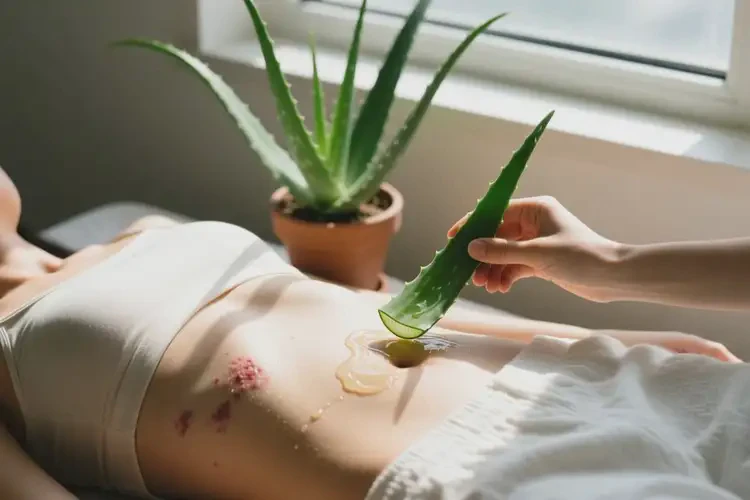 女人肚子偶爾起濕疹可不可以根治(圖1)