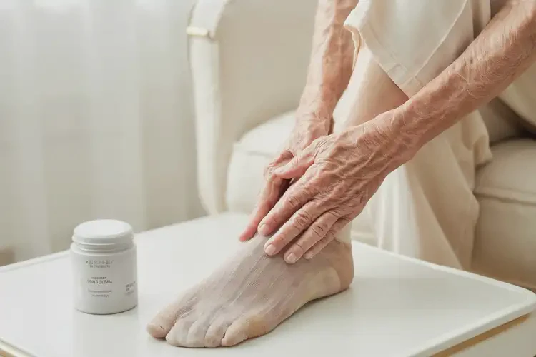 老年人腳上長濕疹可以治好嗎(圖2)