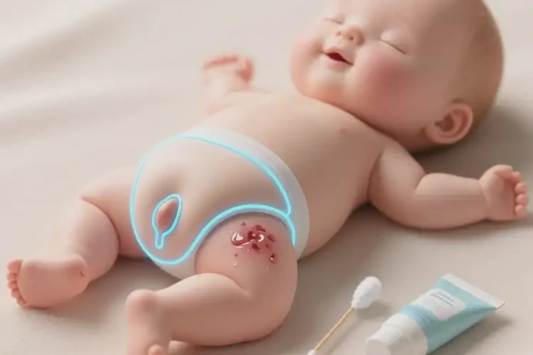 嬰兒肛周出現(xiàn)濕疹可以治好嗎(圖4)