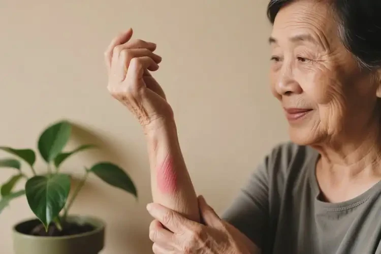 老年人手臂有濕疹可以治好嗎(圖4)