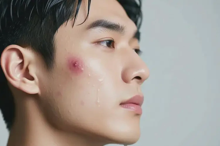 男生面部出湿疹可以治好吗(图2)