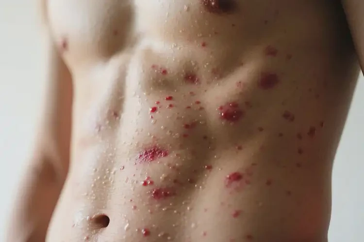 男性肚子上偶尔起湿疹可以治好吗(图4)