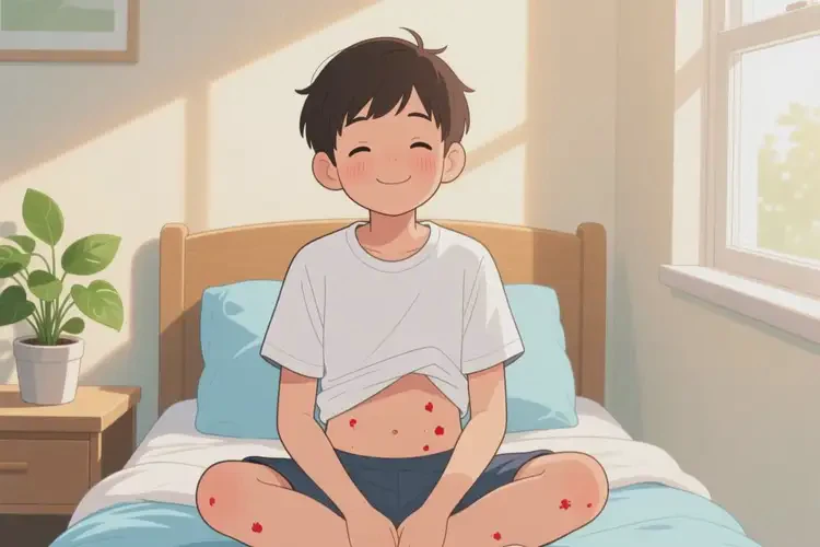 中学生肚子上经常长湿疹可以治好吗(图4)