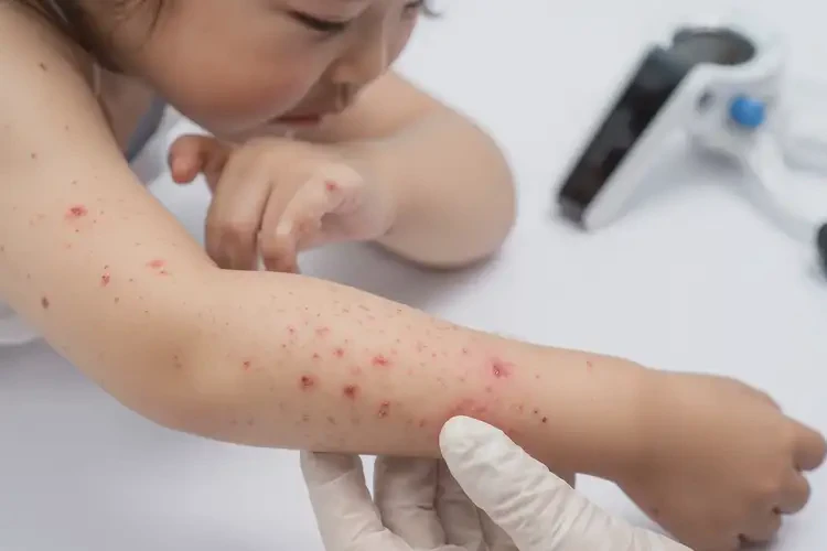 小兒全身出現(xiàn)濕疹可以治好嗎(圖4)