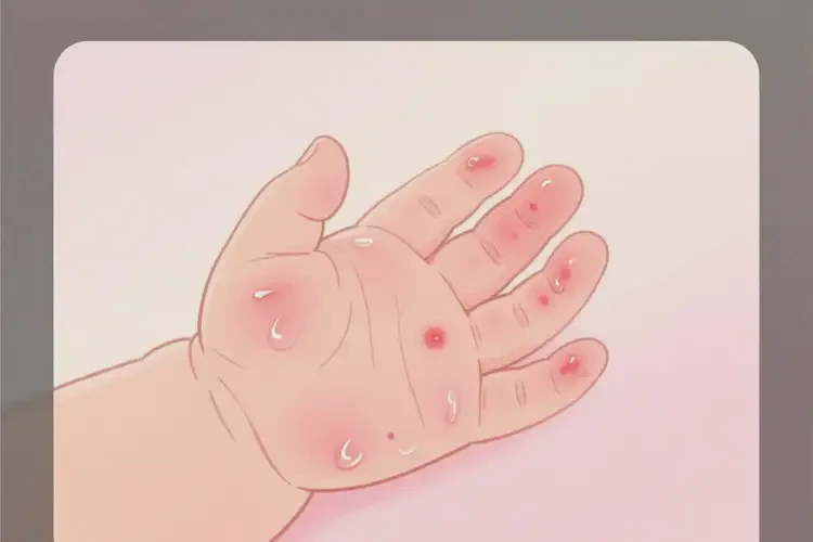 嬰兒手上出現(xiàn)濕疹能治好嗎(圖3)