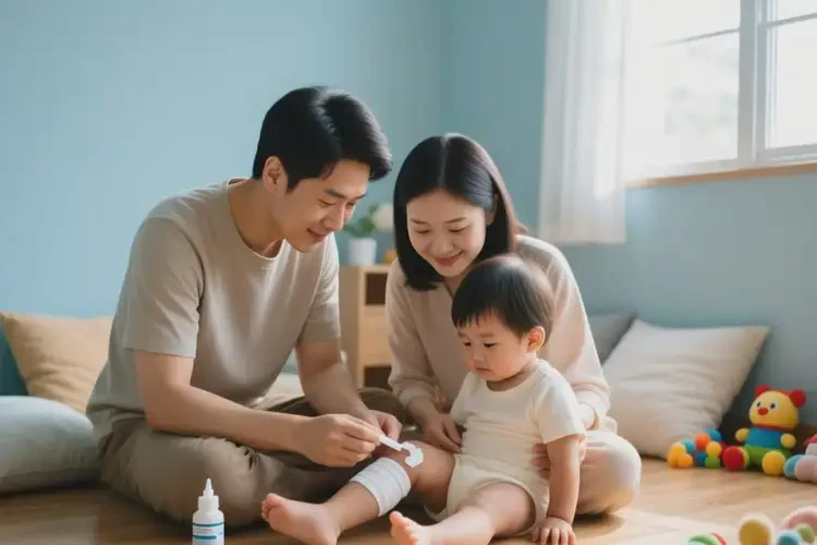 孩子四肢起湿疹可以治好吗(图4)