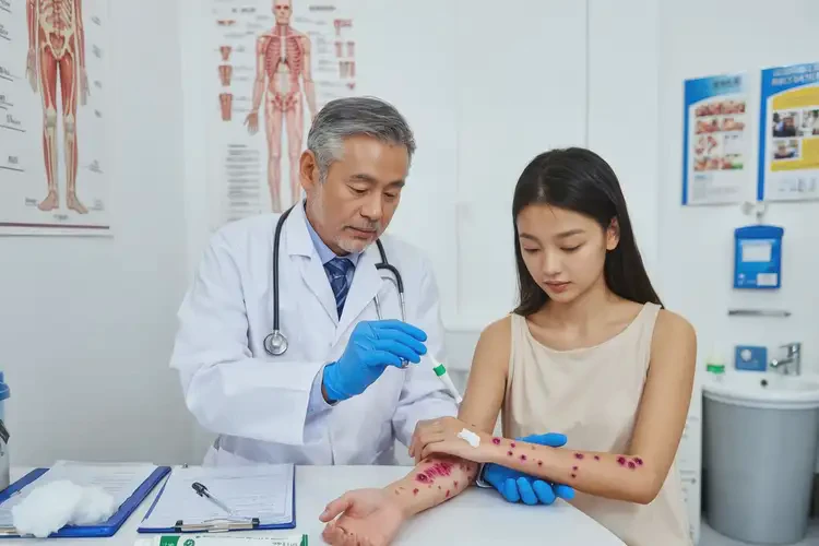 女生身上偶爾長濕疹可以治好嗎(圖3)