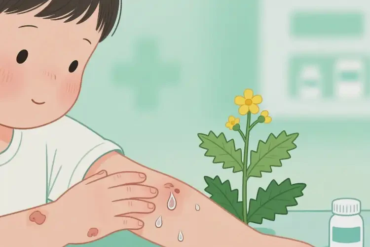 小兒手臂上偶爾長(zhǎng)濕疹可以治好嗎(圖2)