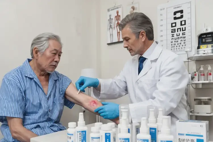 老年人全身出濕疹可以治好嗎(圖1)