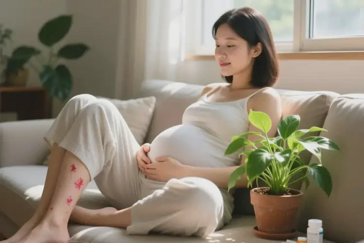 产妇小腿上经常起湿疹可以治好吗(图4)