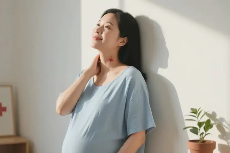 孕婦脖子上長濕疹可以治好嗎(圖2)