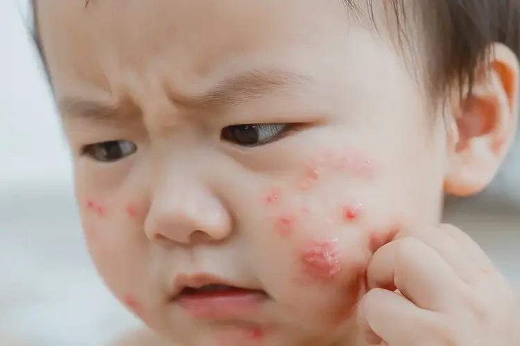 幼儿脸上长湿疹不管它会自己好吗(图4)