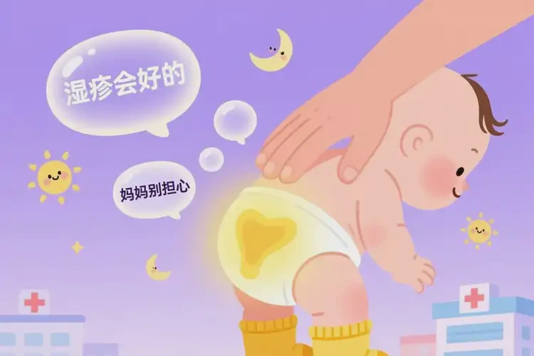 小兒肛周容易起濕疹可以治好嗎(圖1)