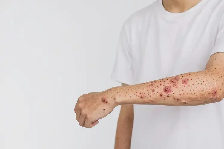 男生手臂上容易長濕疹可以治好嗎(圖4)