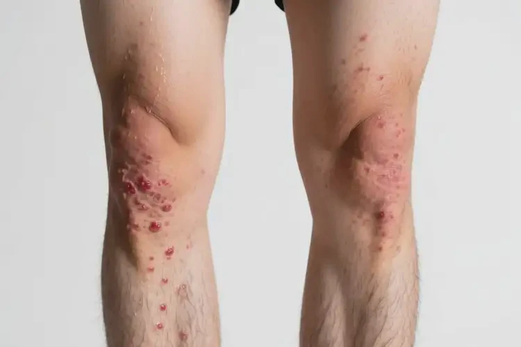 男性大腿出湿疹可以治好吗(图4)