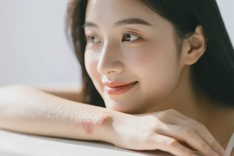 青年人手臂上有濕疹可以治好嗎(圖2)