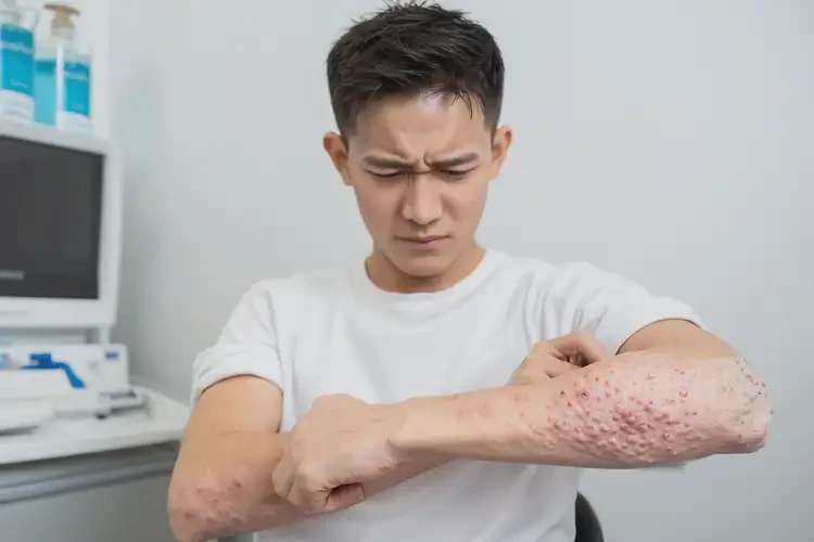 男生四肢容易長濕疹可以治好嗎(圖4)