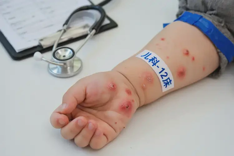 幼儿手臂上经常长湿疹可以治好吗(图4)