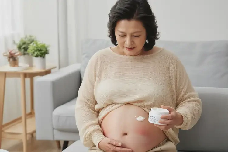 哺乳期媽媽肚子偶爾長濕疹可不可以根治(圖2)