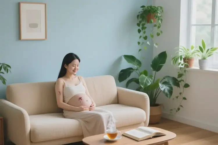 产妇身上偶尔长湿疹可以彻底自愈吗(图2)