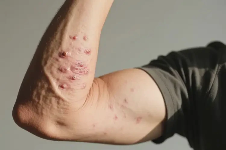 男人手臂上长湿疹可以治好吗(图3)