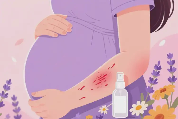 孕妇身上容易长湿疹可以治好吗(图1)